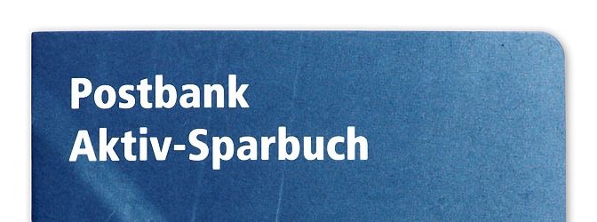 Postbank Sparbuch