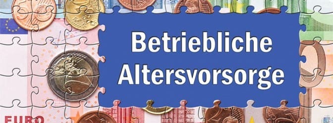 Betriebliche Altersvorsorge als Puzzlebild